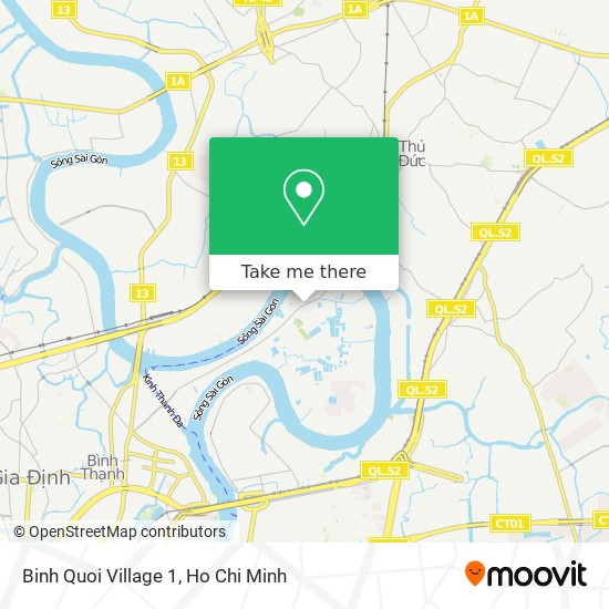 Binh Quoi Village 1 map