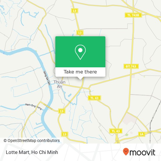 Lotte Mart map