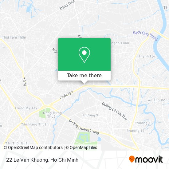 22 Le Van Khuong map