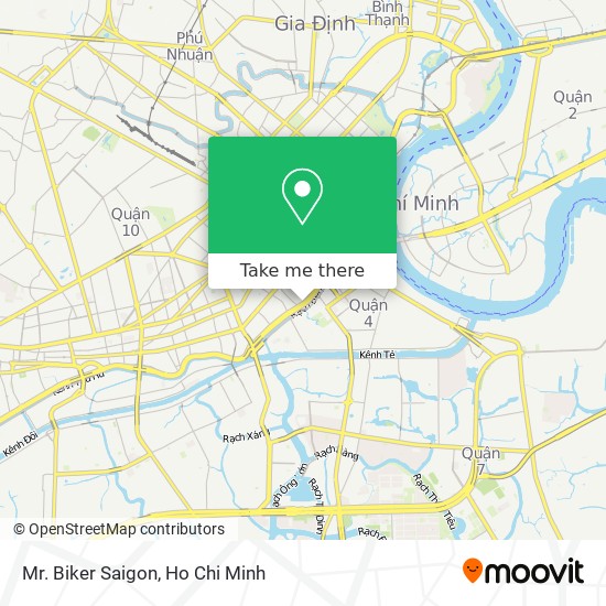 Mr. Biker Saigon map