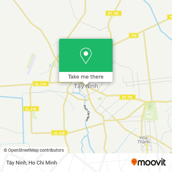 Tây Ninh map