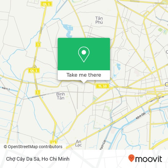 Chợ Cây Da Sà map