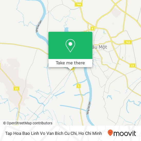 Tap Hoa Bao Linh Vo Van Bich Cu Chi map