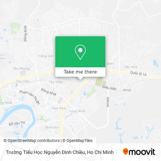 Trường Tiểu Học Nguyễn Đình Chiều map