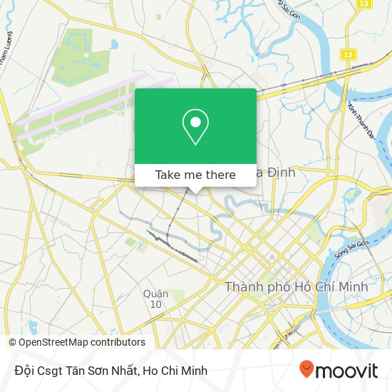 Đội Csgt Tân Sơn Nhất map