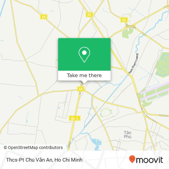 Thcs-Pt Chu Văn An map