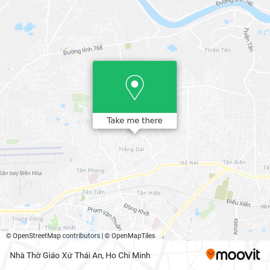 Nhà Thờ Giáo Xứ Thái An map