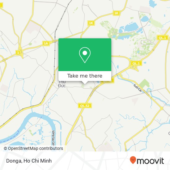 Donga map