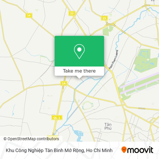 Khu Công Nghiệp Tân Bình Mở Rộng map