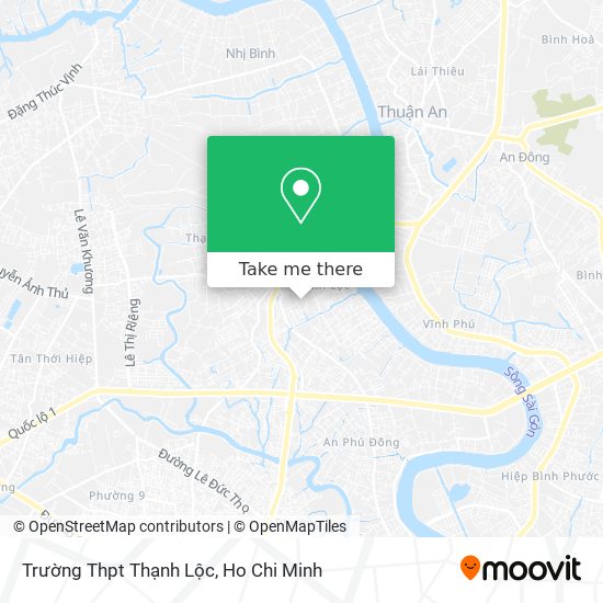 Trường Thpt Thạnh Lộc map