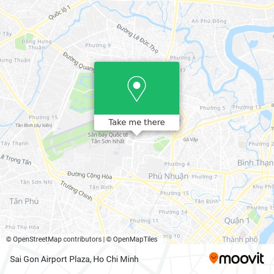 Sai Gon Airport Plaza map