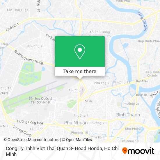 Công Ty Tnhh Việt Thái Quân 3- Head Honda map