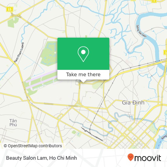 Beauty Salon Lam map