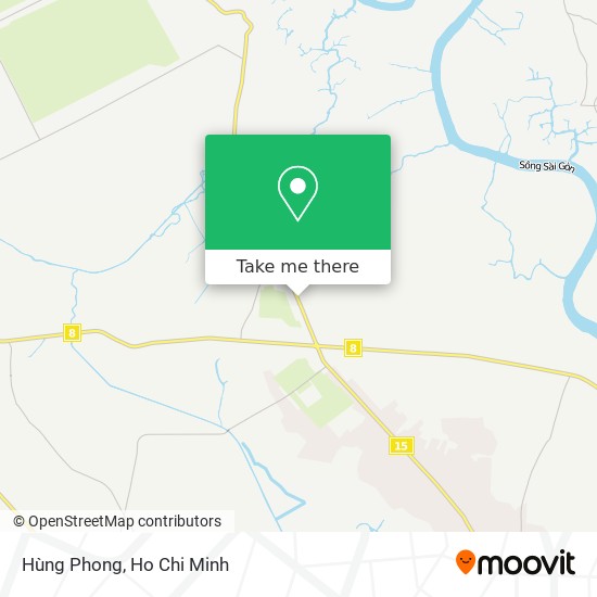 Hùng Phong map