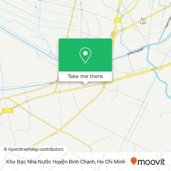 Kho Bạc Nhà Nước Huyện Bình Chánh map