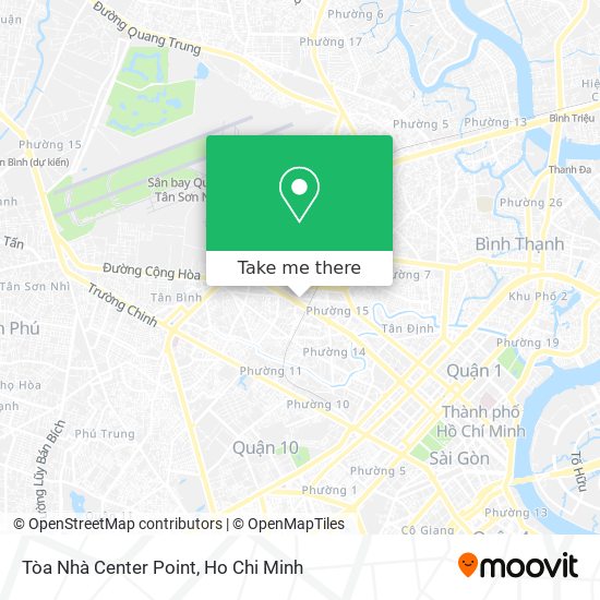 Tòa Nhà Center Point map