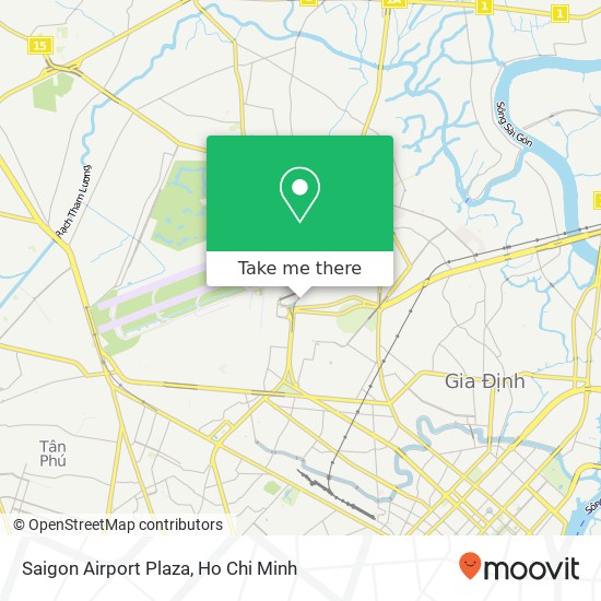 Saigon Airport Plaza map