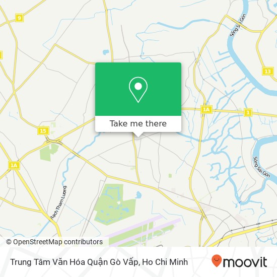 Trung Tâm Văn Hóa Quận Gò Vấp map