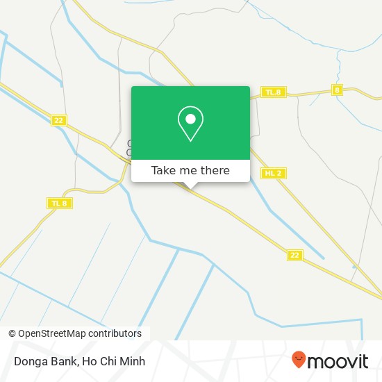 Donga Bank map