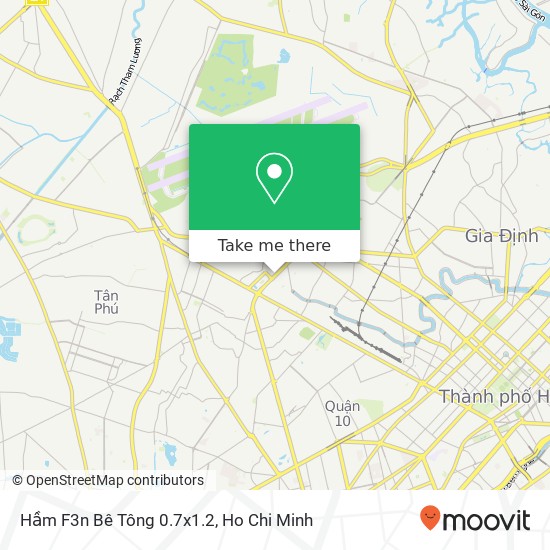 Hầm F3n Bê Tông 0.7x1.2 map