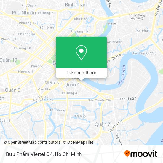 Bưu Phẩm Viettel Q4 map