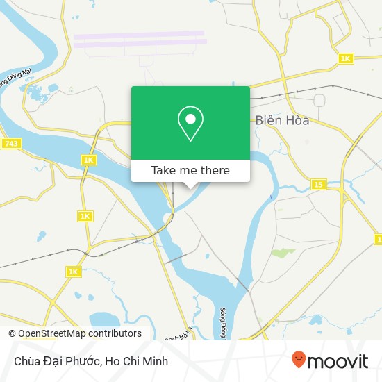 Chùa Đại Phước map