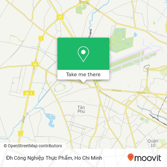 Đh Công Nghiệp Thực Phẩm map