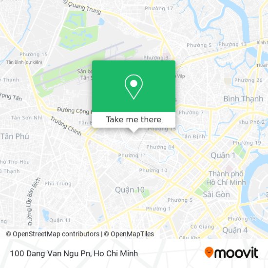 100 Dang Van Ngu Pn map