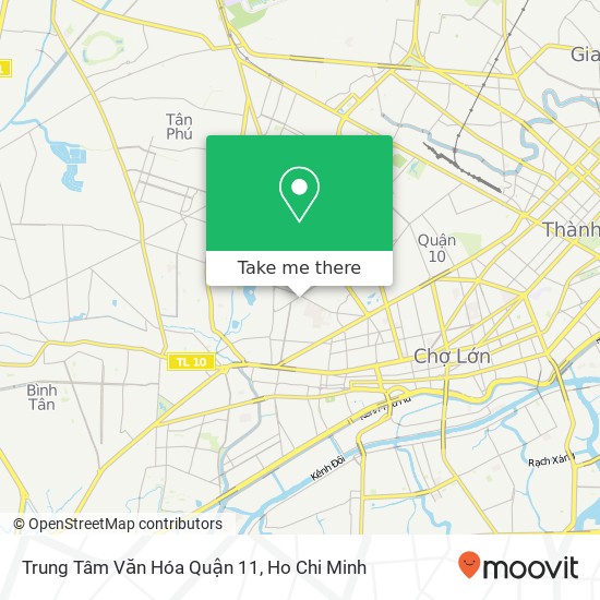 Trung Tâm Văn Hóa Quận 11 map