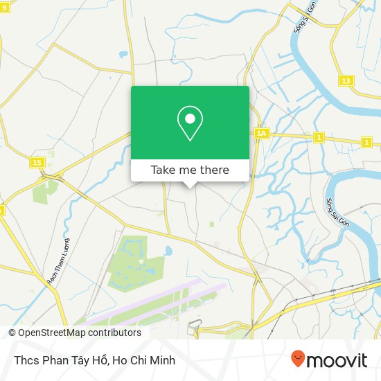 Thcs Phan Tây Hồ map