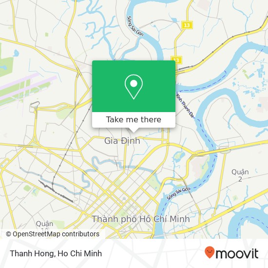 Thanh Hong map