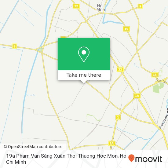19a Pham Van Sáng Xuân Thoi Thuong Hoc Mon map