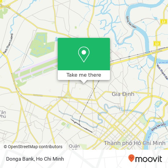 Donga Bank map