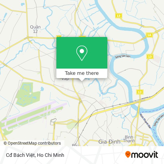 Cđ Bách Việt map
