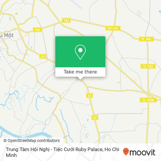 Trung Tâm Hội Nghị - Tiệc Cưới Ruby Palace map