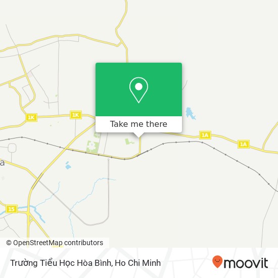 Trường Tiểu Học Hòa Bình map