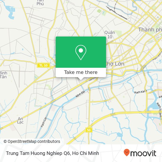 Trung Tam Huong Nghiep Q6 map