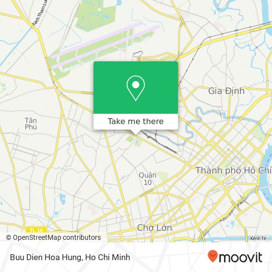Buu Dien Hoa Hung map