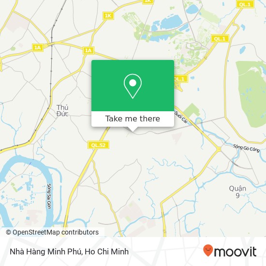 Nhà Hàng Minh Phú map