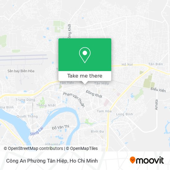 Công An Phường Tân Hiệp map