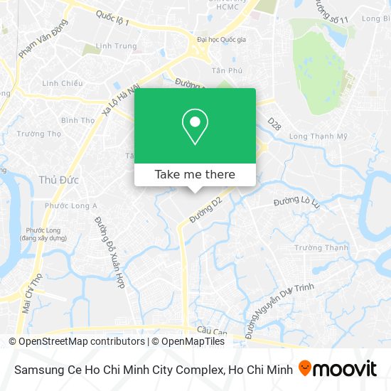 Samsung Ce Ho Chi Minh City Complex map