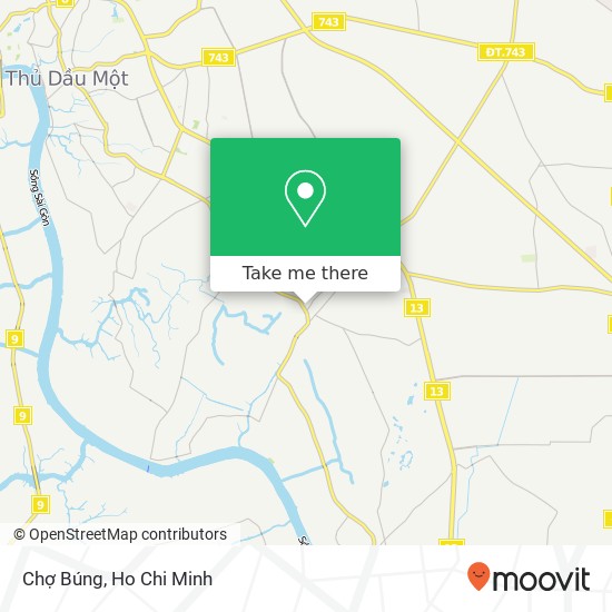 Chợ Búng map