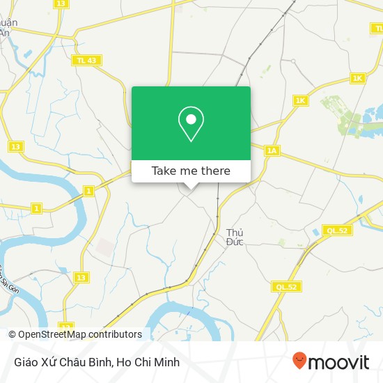 Giáo Xứ Châu Bình map