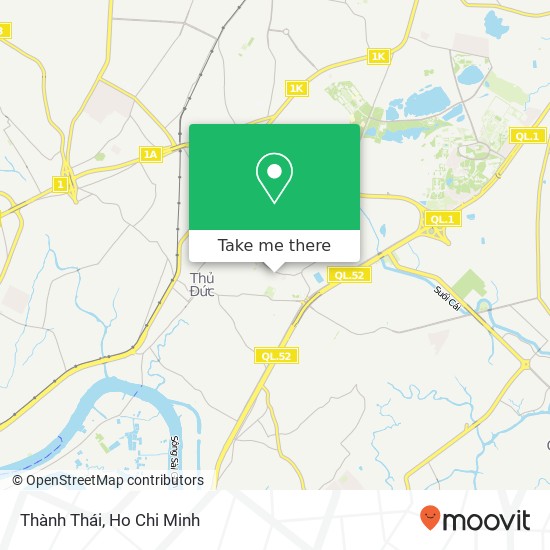 Thành Thái map