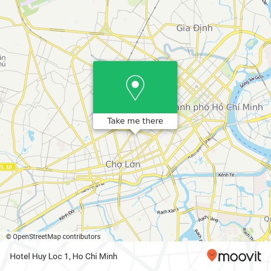 Hotel Huy Loc 1 map