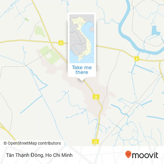 Tân Thạnh Đông map