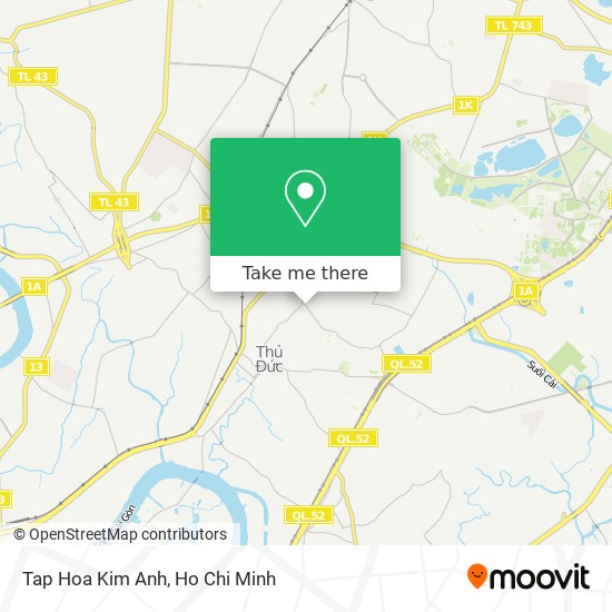 Tap Hoa Kim Anh map