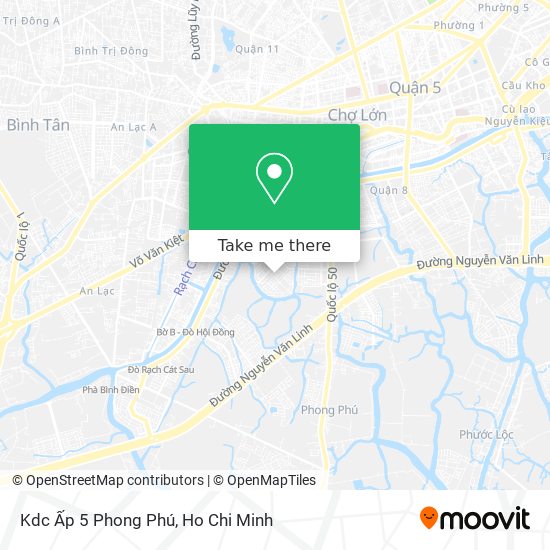 Kdc Ấp 5 Phong Phú map