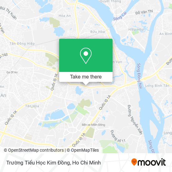 Trường Tiểu Học Kim Đồng map