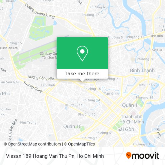 Vissan 189 Hoang Van Thu Pn map